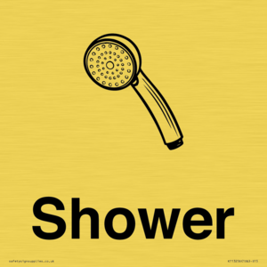 Dementia Shower sign